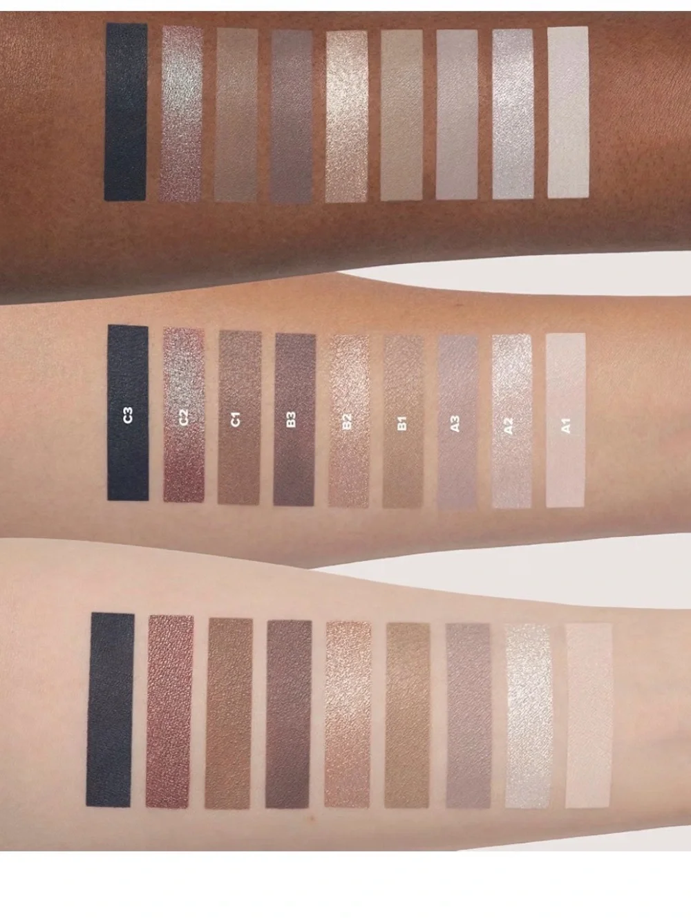 Haze 9-Color Neutral Smoky Eyeshadow Palette - Nude & Taupe Shades